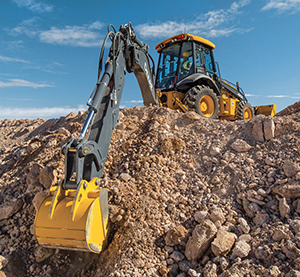 Machine Control and Telematics for Backhoes Grading and Excavating