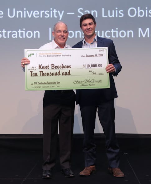 Kent Beecham Award Photo