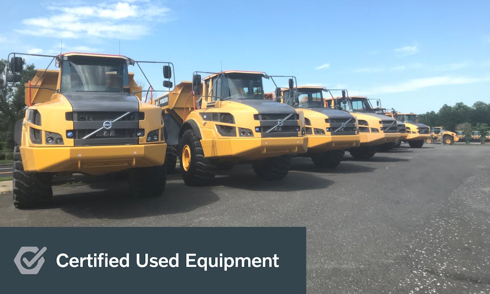 Volvo Ce Opens Certified Used Center At Hoffman Equipment
