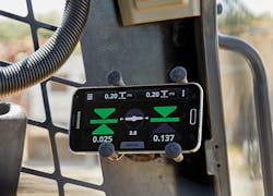 Operating with Trimble Earthworks on a smartphone Operating with Trimble Earthworks on a smartphone