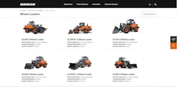 Doosan Equipment Wheel Loader Page