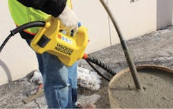 Flex-shaft vibrators are found on commercial and residential job sites. Flex-shaft vibrators are found on commercial and residential job sites.