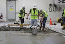 Getting the right grade and smoothness with a vibratory screed Getting the right grade and smoothness with a vibratory screed