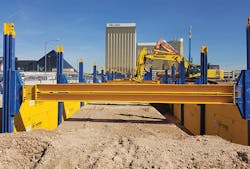 Shoring equipment is becoming lighter and easier to install safely. Shoring equipment is becoming lighter and easier to install safely.