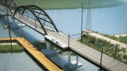 The Portal North Bridge