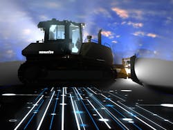 Komatsu’s intelligent Machine Control (iMC) 2.0 is paired with an intelligent hydrostatic transmission. Komatsu’s intelligent Machine Control (iMC) 2.0 is paired with an intelligent hydrostatic transmission.