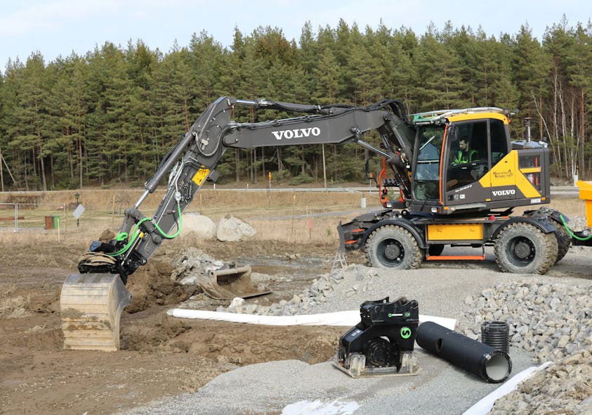 Steelwrist Sq Volvo Ce
