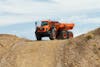 Doosan ADTs can handle a variety of off-road conditions.