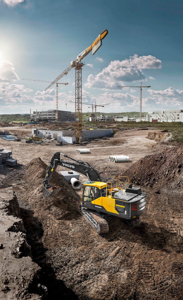 Gx2105 Excavators Volvo Exc Ec220 E St V