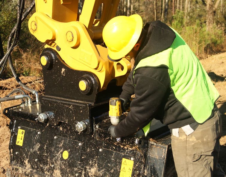 Forestry mulchers are simple to maintain with easy-to-remove service panels.