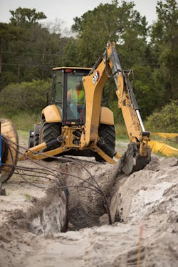 Caterpillar has introduced three backhoe loader models including the 420 XE.