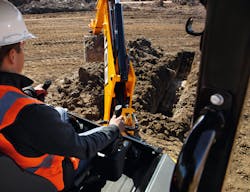 JCB’s engines have reduced fuel usage and emissions. JCB’s engines have reduced fuel usage and emissions.