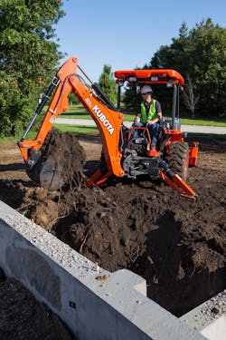 Kubota&rsquo;s Hydraulic 2-lever quick coupler is available on the L47 and M62.