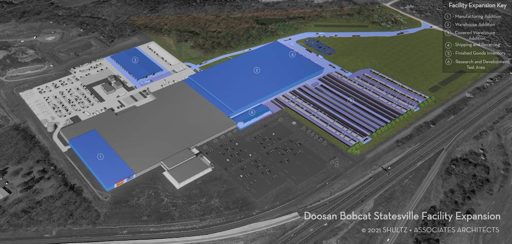 Doosan Bobcat Statesville Expansion Plan
