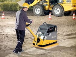 Wacker Neuson&rsquo;s Compatech system determines when the soil has reached the desired compaction result.